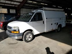 Salvage trucks for sale at East Granby, CT auction: 2010 Chevrolet Express G3500