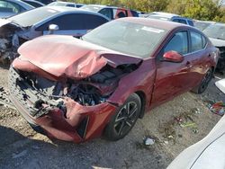 Salvage cars for sale at Pekin, IL auction: 2024 Nissan Sentra SV