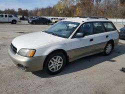 Salvage cars for sale at Ellwood City, PA auction: 2000 Subaru Legacy Outback AWP