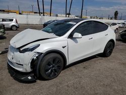 Salvage cars for sale at Van Nuys, CA auction: 2024 Tesla Model Y