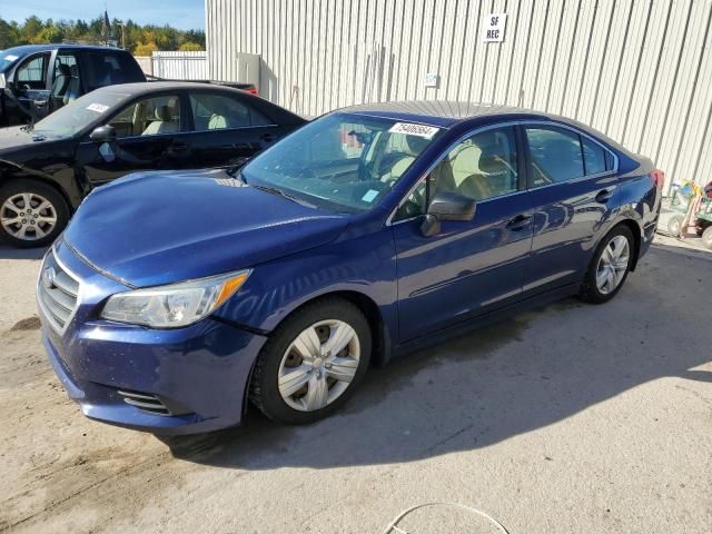 2016 Subaru Legacy 2.5I