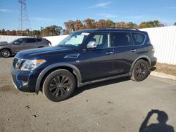 Salvage cars for sale at auction: 2017 Nissan Armada Platinum