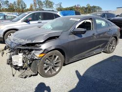 Salvage cars for sale at Spartanburg, SC auction: 2021 Honda Civic EX