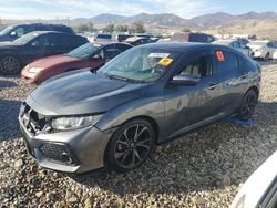 Salvage cars for sale at Magna, UT auction: 2017 Honda Civic Sport