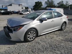 Toyota Corolla le Vehiculos salvage en venta: 2022 Toyota Corolla LE