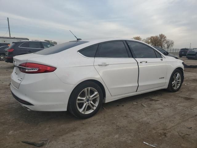 2018 Ford Fusion SE Hybrid