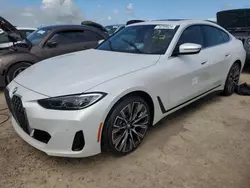 BMW 4 Series salvage cars for sale: 2024 BMW 430I Gran Coupe