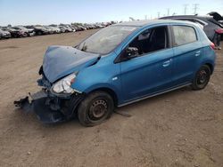 Salvage cars for sale at Elgin, IL auction: 2015 Mitsubishi Mirage DE