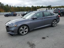 Honda salvage cars for sale: 2018 Honda Accord Touring