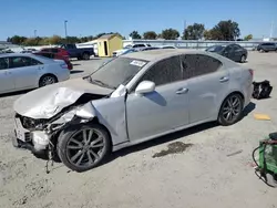 Salvage cars for sale at Sacramento, CA auction: 2008 Lexus IS 250