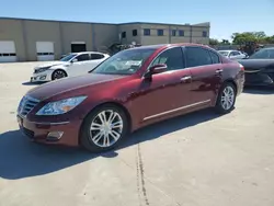 Salvage cars for sale at Wilmer, TX auction: 2009 Hyundai Genesis 4.6L