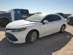 2019 Toyota Camry L en venta en Andrews, TX