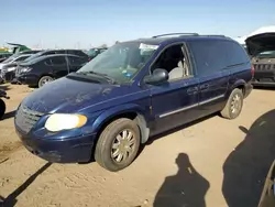 Salvage cars for sale at Brighton, CO auction: 2006 Chrysler Town & Country Touring