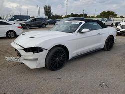 Salvage cars for sale at Miami, FL auction: 2019 Ford Mustang