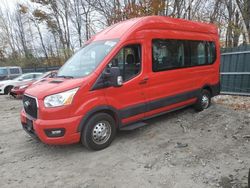 Salvage trucks for sale at Candia, NH auction: 2021 Ford Transit T-350