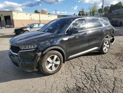 KIA Sorento salvage cars for sale: 2021 KIA Sorento LX