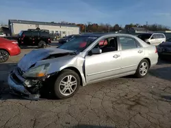 2007 Honda Accord EX en venta en Pennsburg, PA