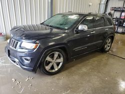 Jeep salvage cars for sale: 2014 Jeep Grand Cherokee Overland