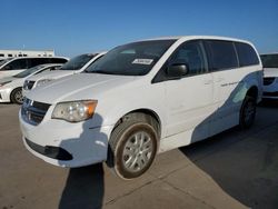 Dodge salvage cars for sale: 2017 Dodge Grand Caravan SE