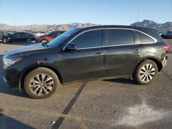 Salvage cars for sale at North Las Vegas, NV auction: 2015 Acura MDX Technology