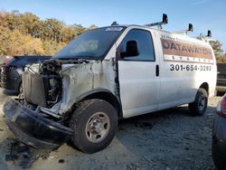 Salvage trucks for sale at Waldorf, MD auction: 2022 Chevrolet Express G2500