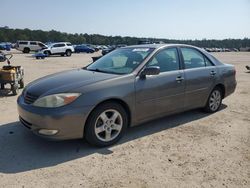 Salvage cars for sale at Harleyville, SC auction: 2003 Toyota Camry LE