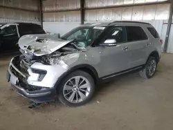 2018 Ford Explorer Limited en venta en Des Moines, IA