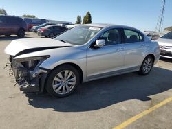 Salvage cars for sale at Hayward, CA auction: 2012 Honda Accord EX