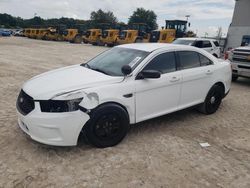 Ford salvage cars for sale: 2017 Ford Taurus Police Interceptor