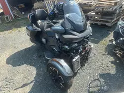 Salvage motorcycles for sale at Montreal Est, QC auction: 2020 Can-Am AM Spyder Roadster RT