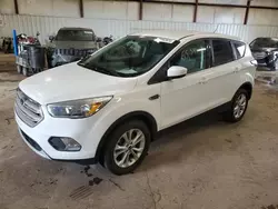 Salvage cars for sale at Lansing, MI auction: 2017 Ford Escape SE