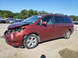 Salvage cars for sale at Conway, AR auction: 2013 Toyota Sienna LE