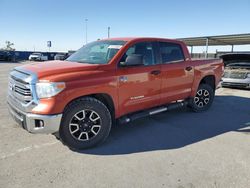 Toyota Tundra salvage cars for sale: 2016 Toyota Tundra Crewmax SR5