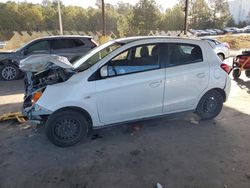 Mitsubishi Mirage salvage cars for sale: 2017 Mitsubishi Mirage ES