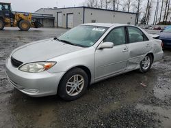 Toyota Camry le Vehiculos salvage en venta: 2002 Toyota Camry LE