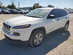 Flood-damaged cars for sale at auction: 2017 Jeep Cherokee Sport