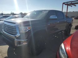 Salvage cars for sale at Riverview, FL auction: 2017 Toyota Tundra Crewmax Limited