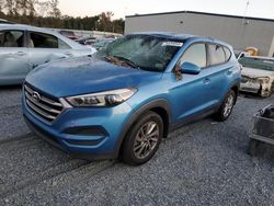 Salvage cars for sale at Spartanburg, SC auction: 2018 Hyundai Tucson SE