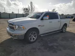 Dodge Vehiculos salvage en venta: 2018 Dodge 1500 Laramie