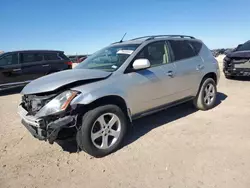 Salvage cars for sale at Amarillo, TX auction: 2005 Nissan Murano SL