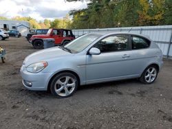 Salvage cars for sale from Copart Lyman, ME: 2007 Hyundai Accent SE