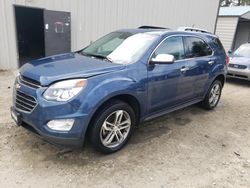 Salvage cars for sale at Seaford, DE auction: 2016 Chevrolet Equinox LTZ