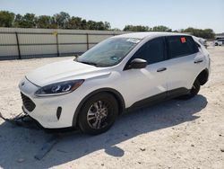 Salvage cars for sale at New Braunfels, TX auction: 2021 Ford Escape S