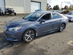 Salvage cars for sale at Woodburn, OR auction: 2016 Subaru Legacy 2.5I Limited