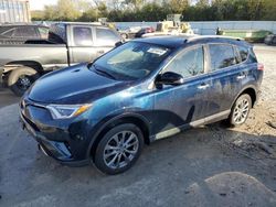 Carros salvage a la venta en subasta: 2017 Toyota Rav4 Limited