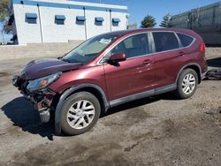 Salvage cars for sale at Albuquerque, NM auction: 2016 Honda CR-V EX