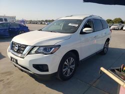 Salvage cars for sale at Grand Prairie, TX auction: 2019 Nissan Pathfinder S