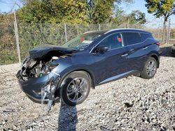 Salvage cars for sale at Cicero, IN auction: 2018 Nissan Murano S