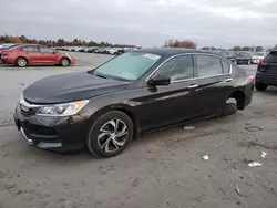 Salvage cars for sale at Fredericksburg, VA auction: 2017 Honda Accord LX