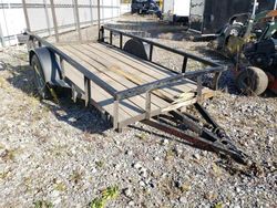 Salvage trucks for sale at Leroy, NY auction: 2021 Trail King Utility Trailer